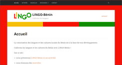 Desktop Screenshot of lingo-benin.org